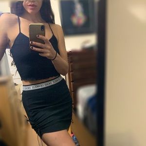 Zara Skirt with Graphic Elastic